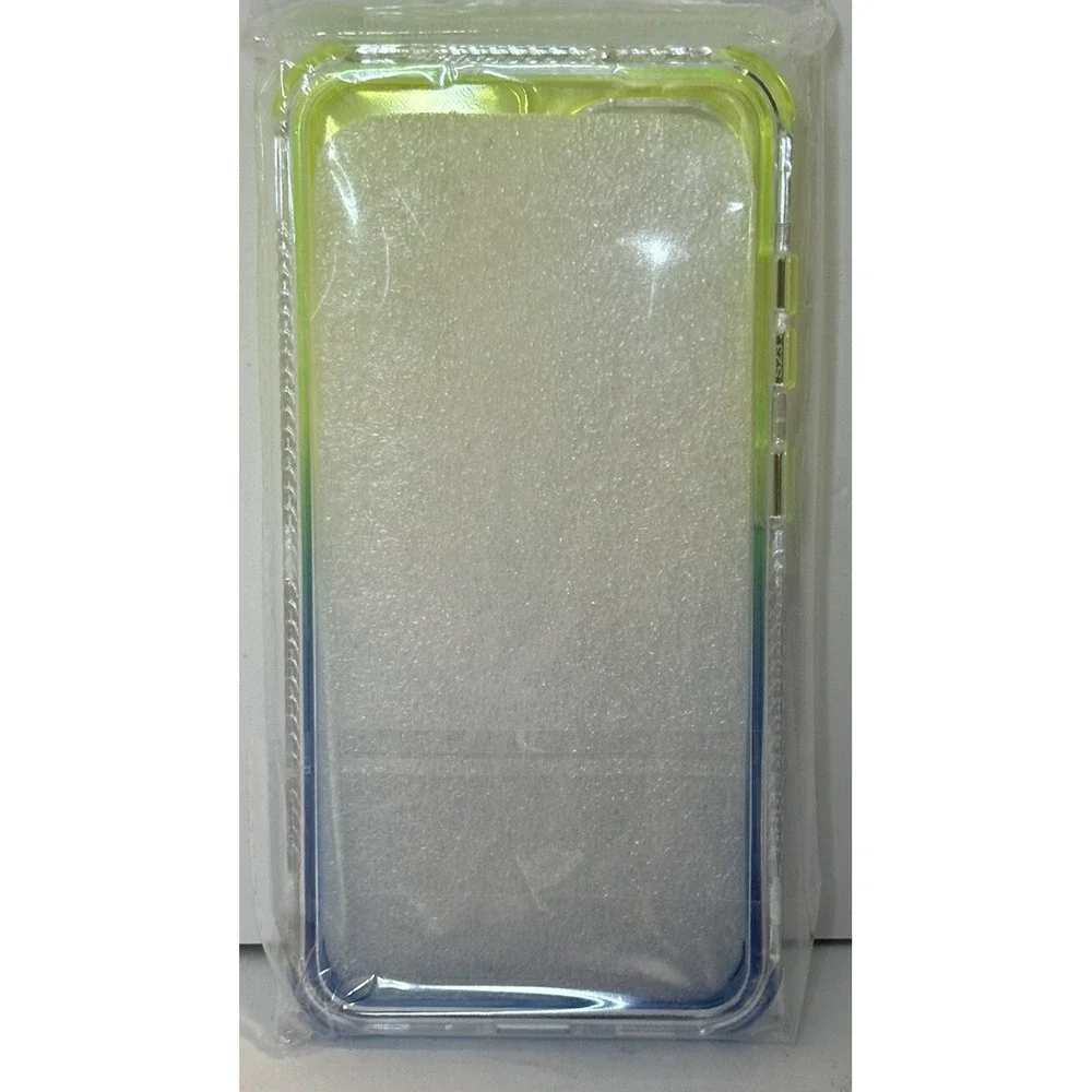 Samsung Galaxy S23 Case Full-Body Rugged‎ Transparent Yellow Blue